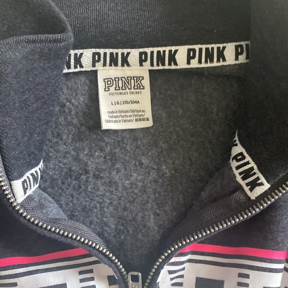 Pink by VS large sweatshirt kangaroo pocket - Picture 8 of 10